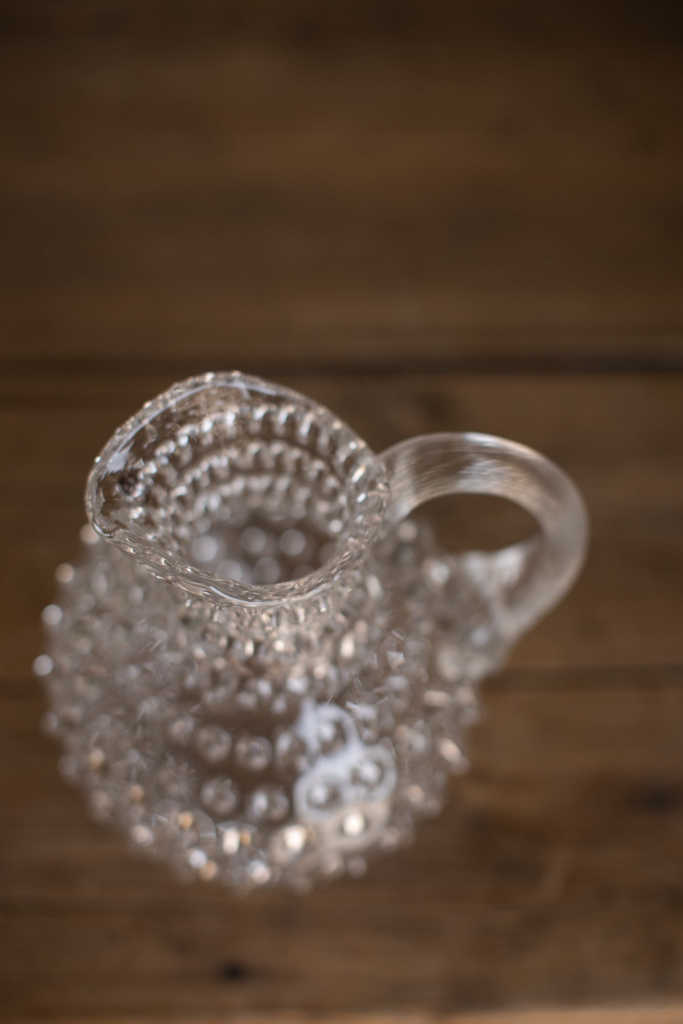 Round Hobnail Jug