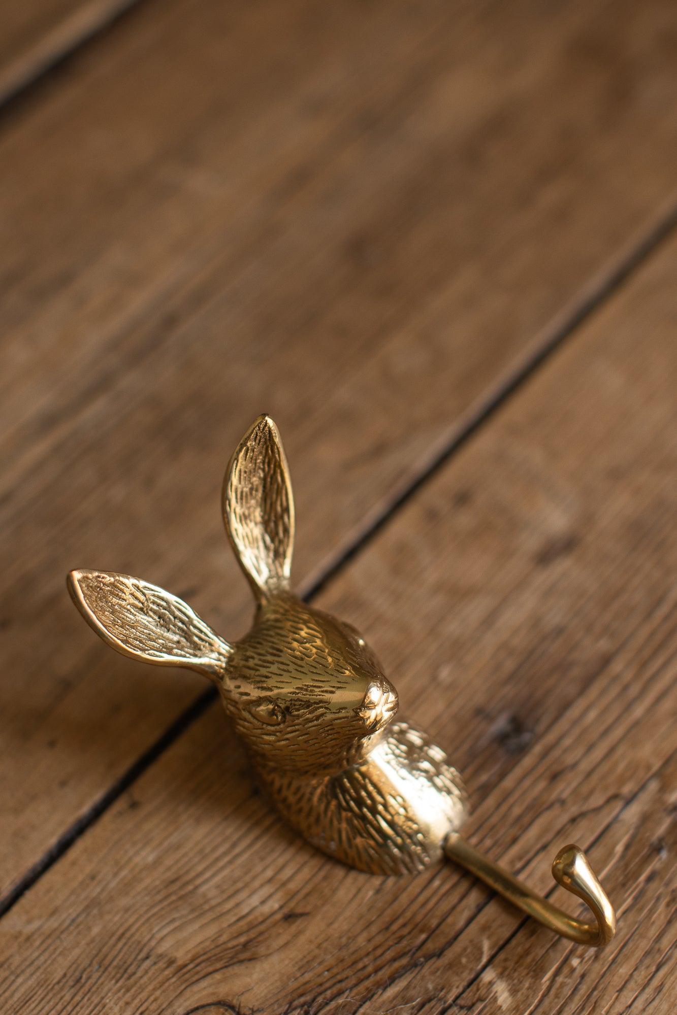 Rabbit Hook, Brass