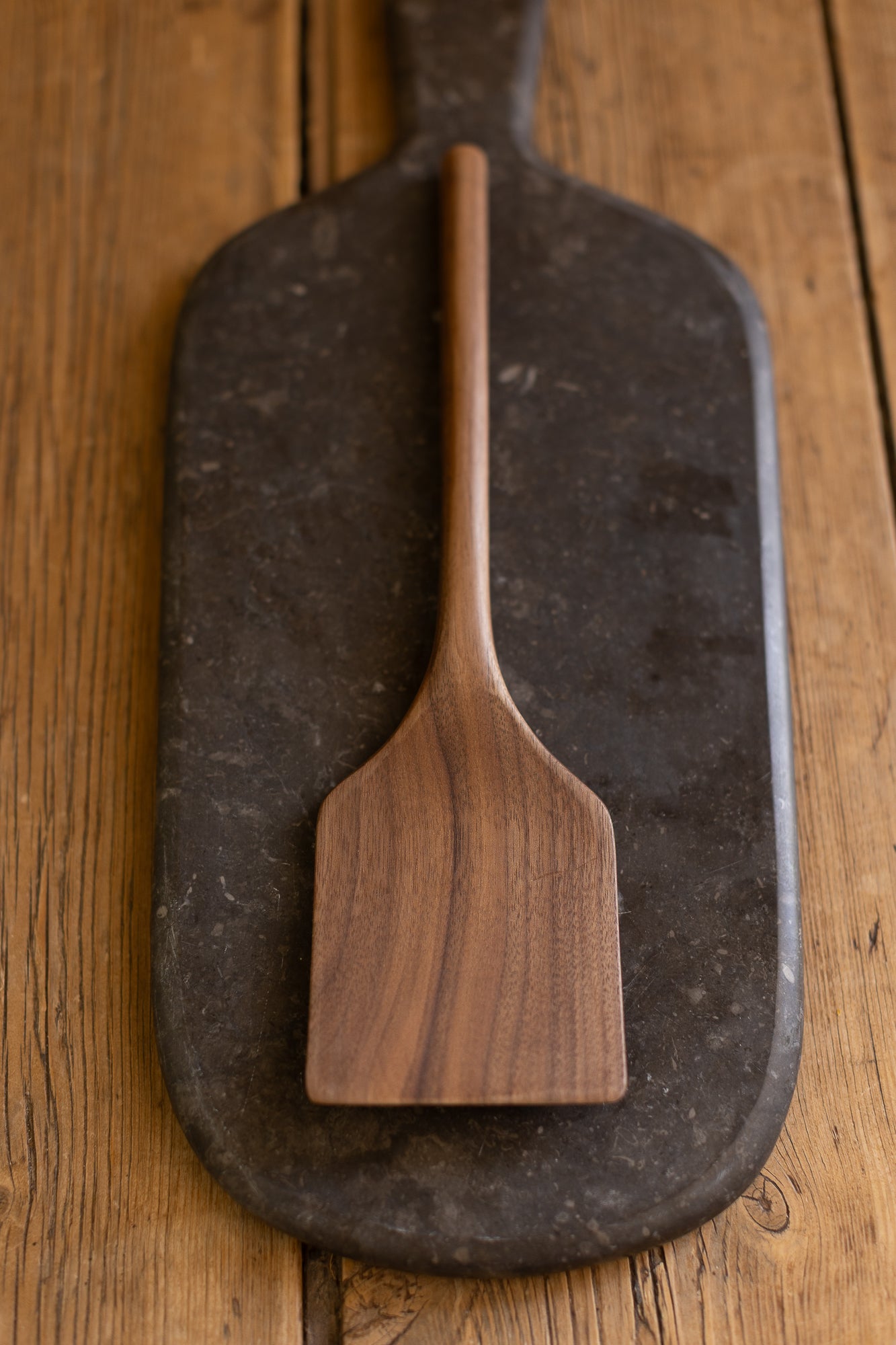 12" Walnut Wooden Spatula