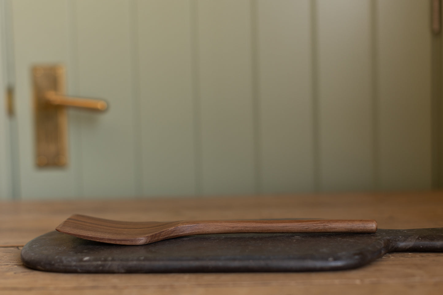 12" Walnut Wooden Spatula