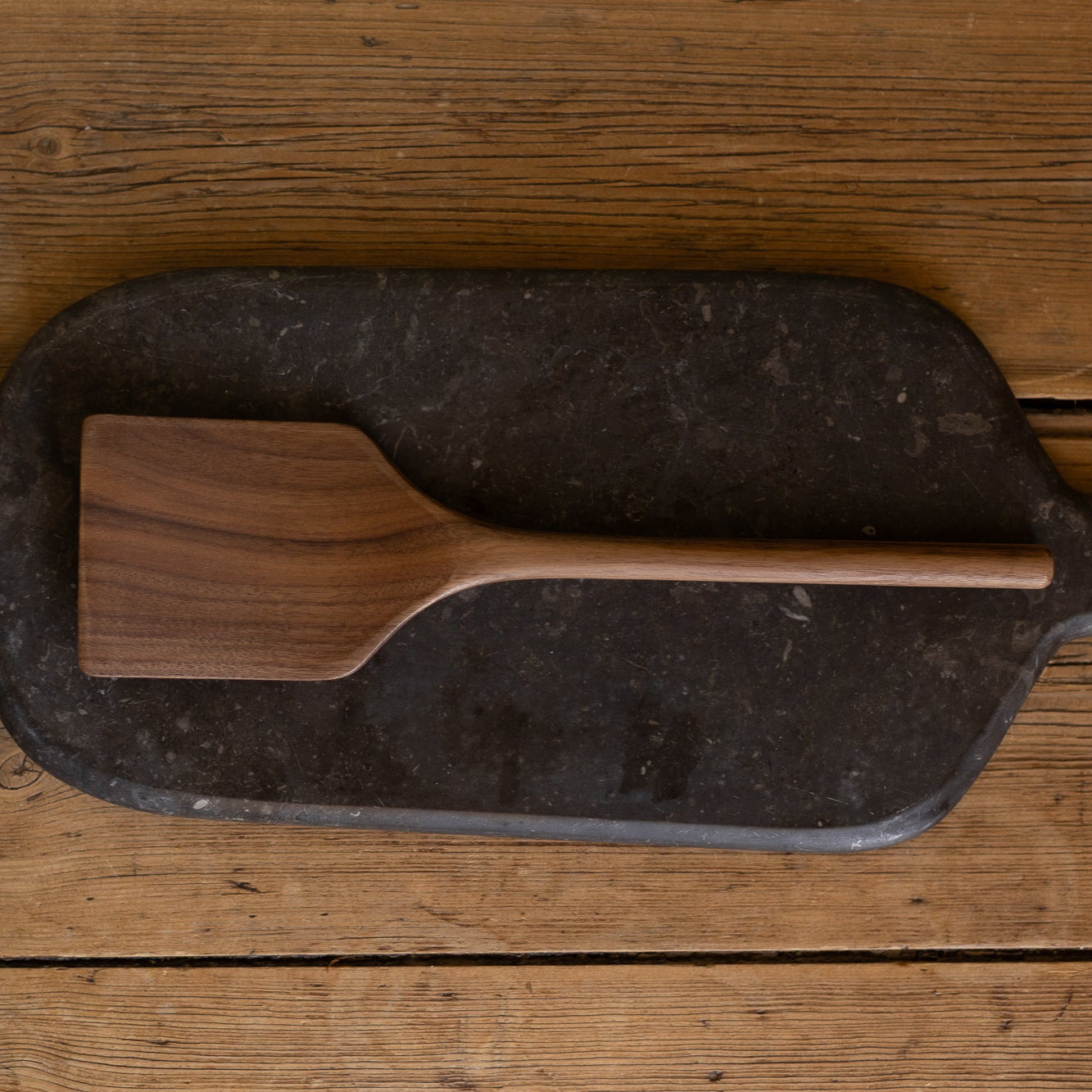 12" Walnut Wooden Spatula