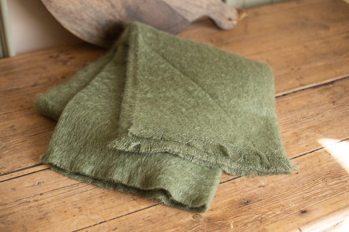 Vintage Italian Mohair Throw