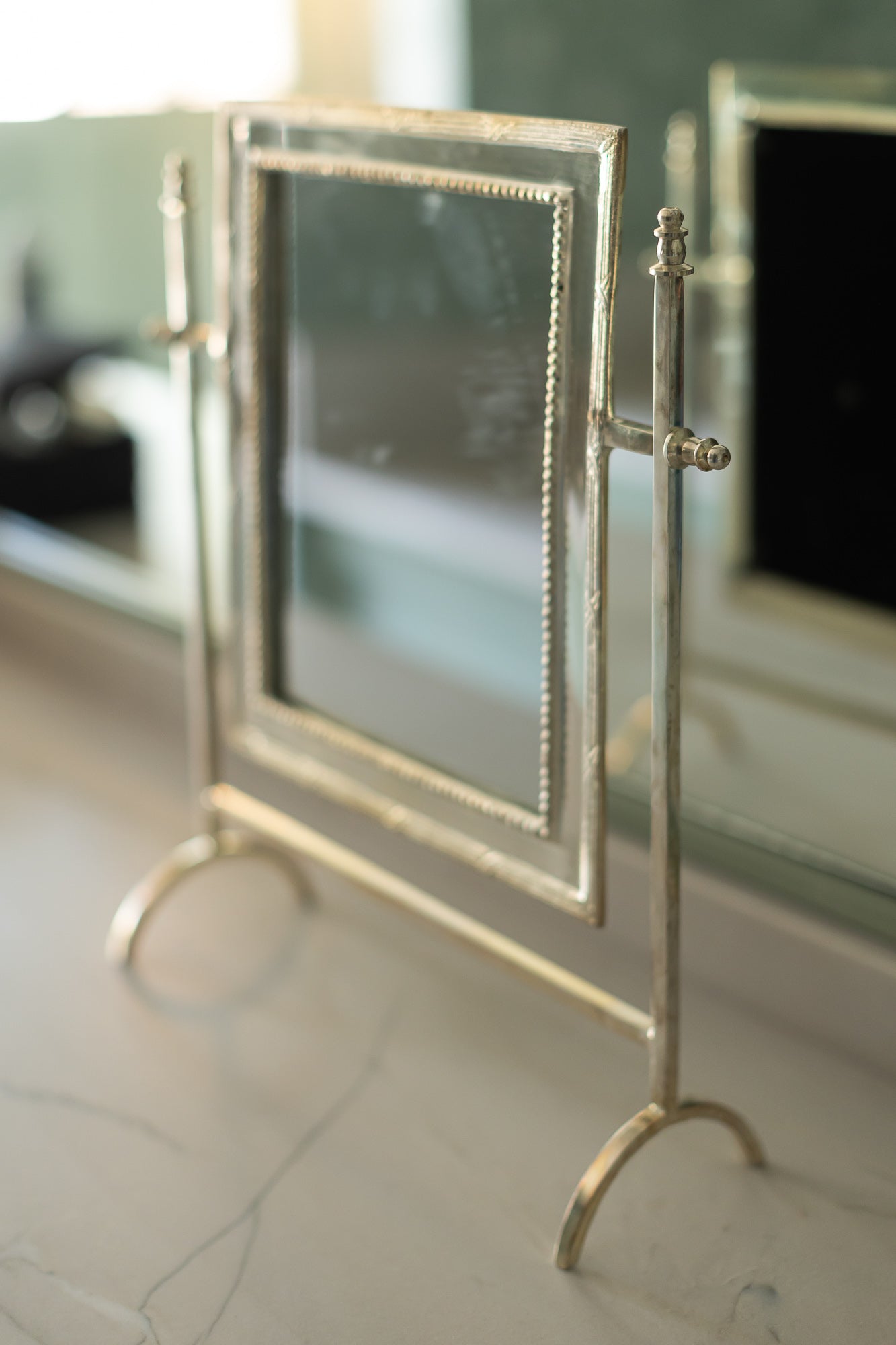 Tabletop Boudoir Mirror