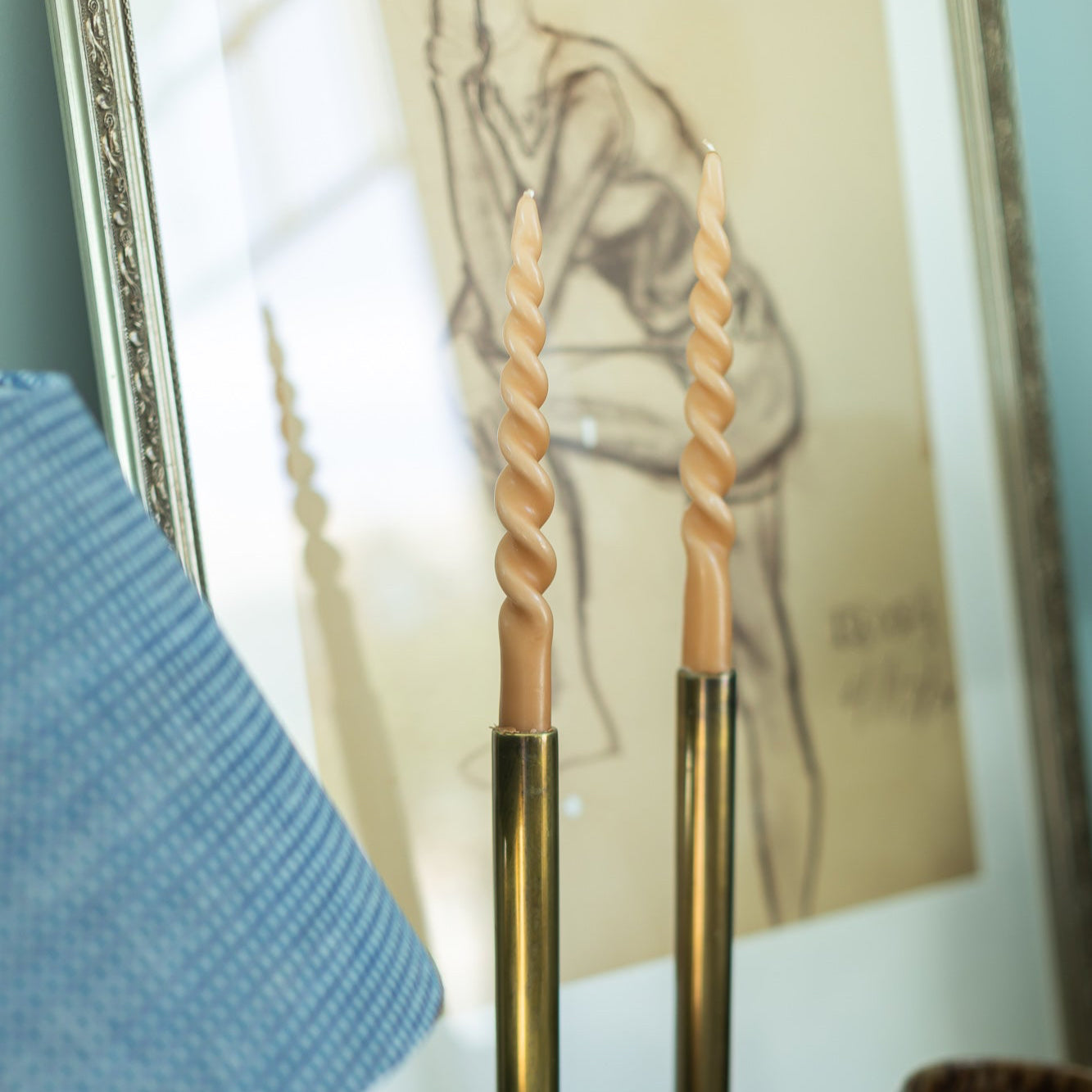 Hand Dipped Twisted Tapers