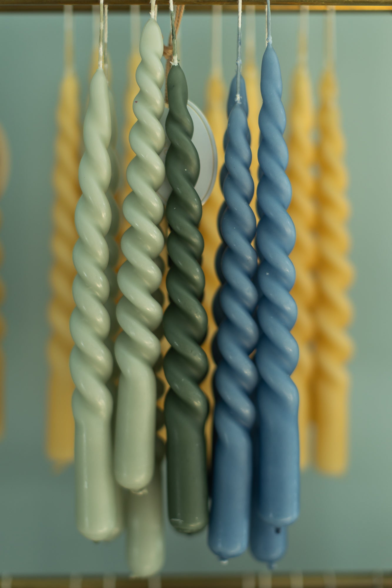 Hand Dipped Twisted Tapers