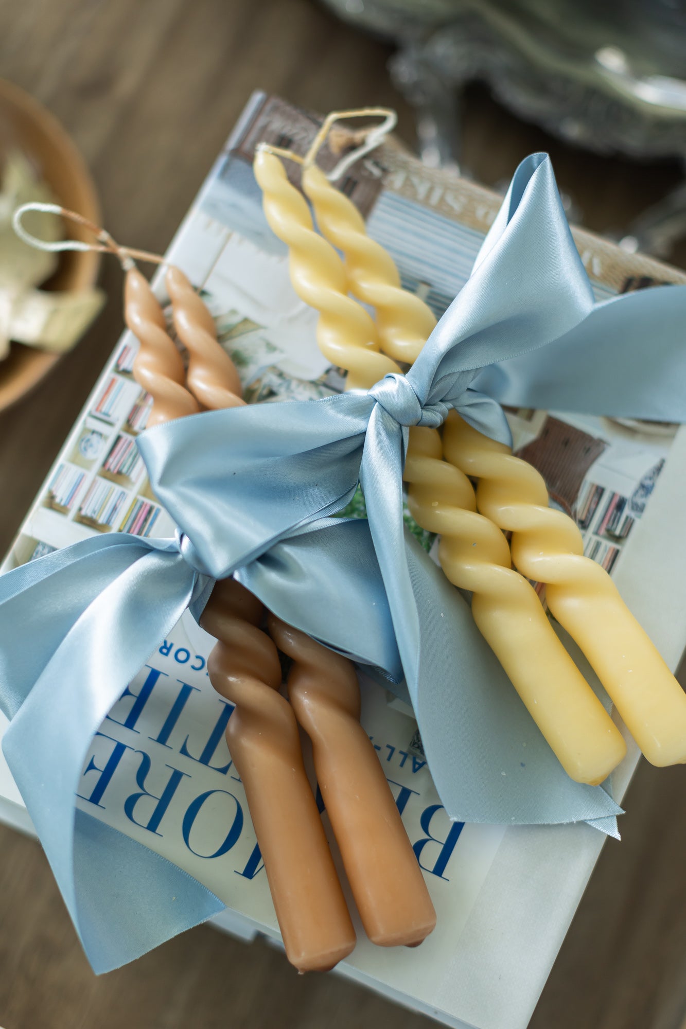 Hand Dipped Twisted Tapers