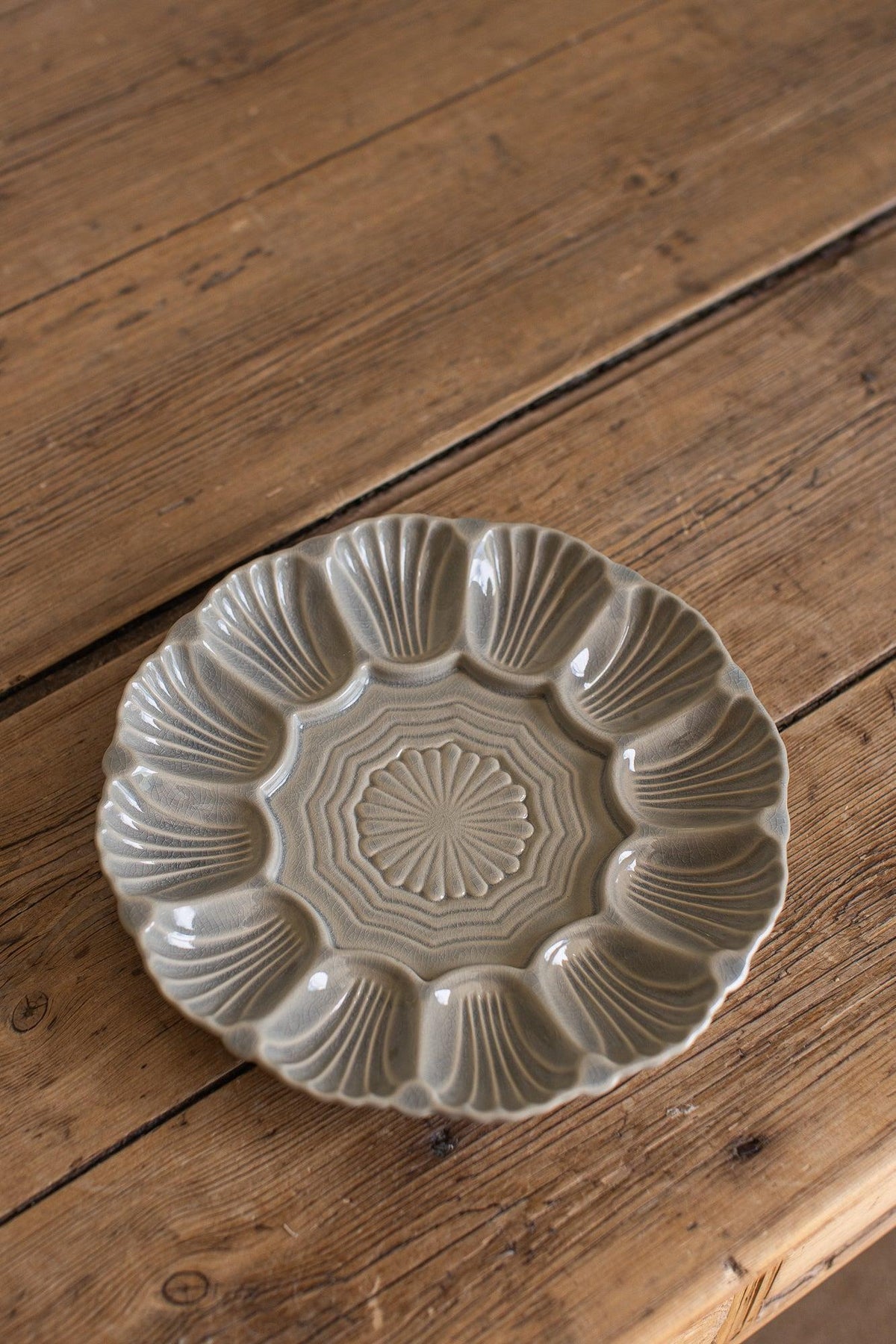 Cristal Gray Dinnerware - OAKSTREET SHOPPE