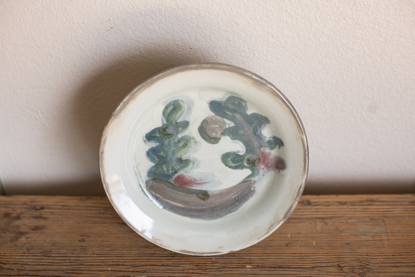 Hand-Painted Studio Pottery Dish