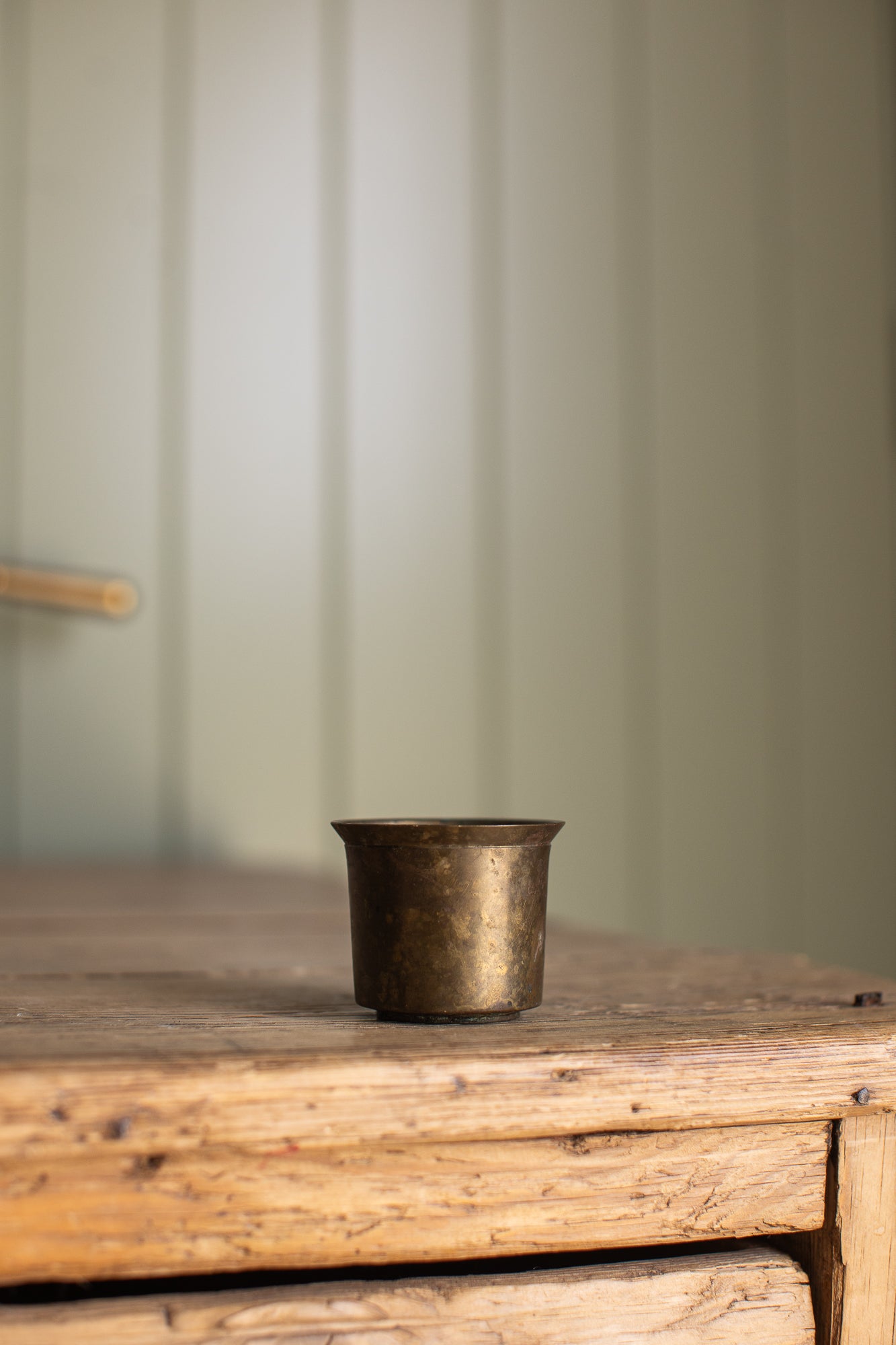 Vintage Petite Brass Vessel