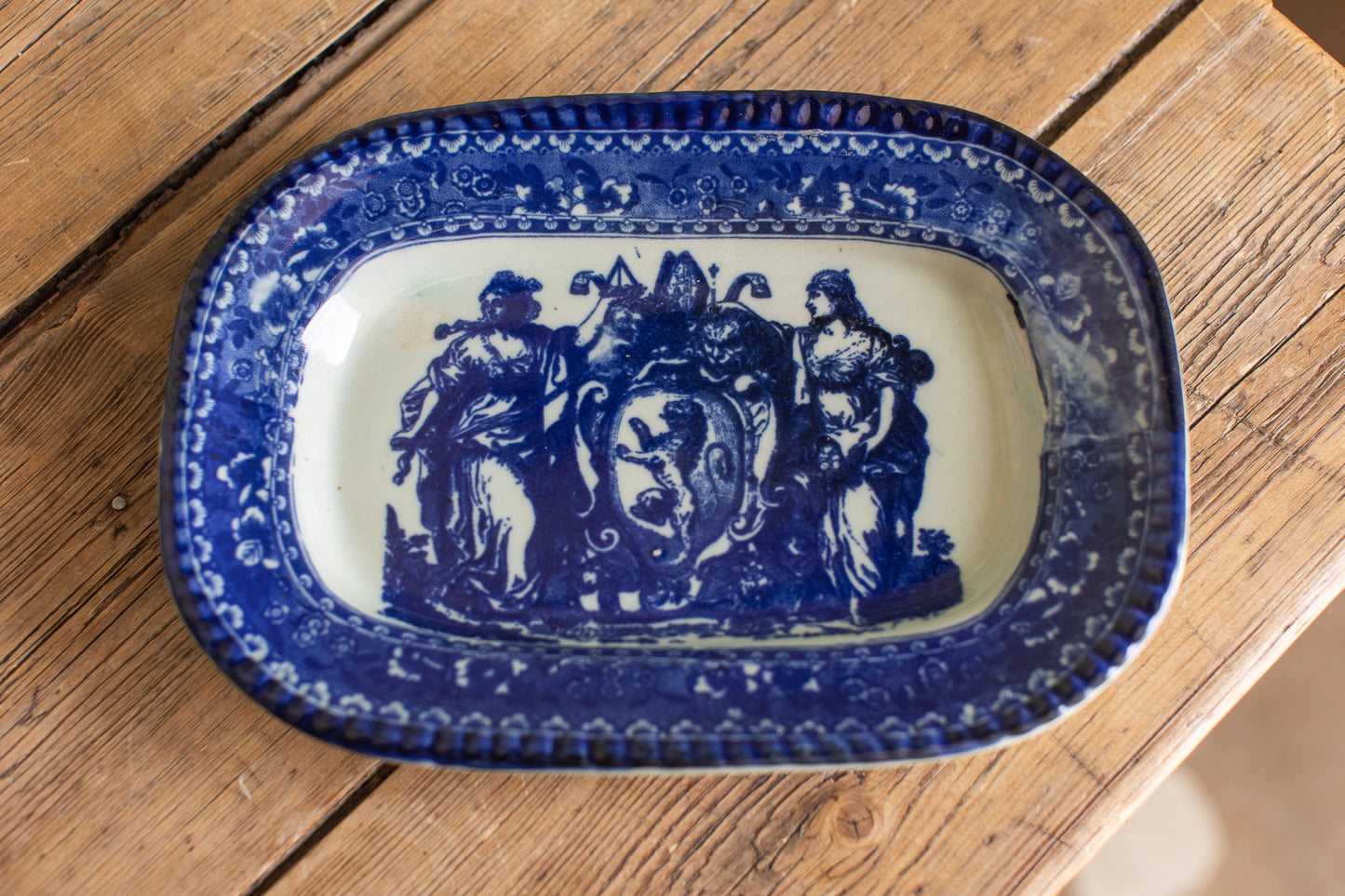 Antique Ironstone Serving Dish