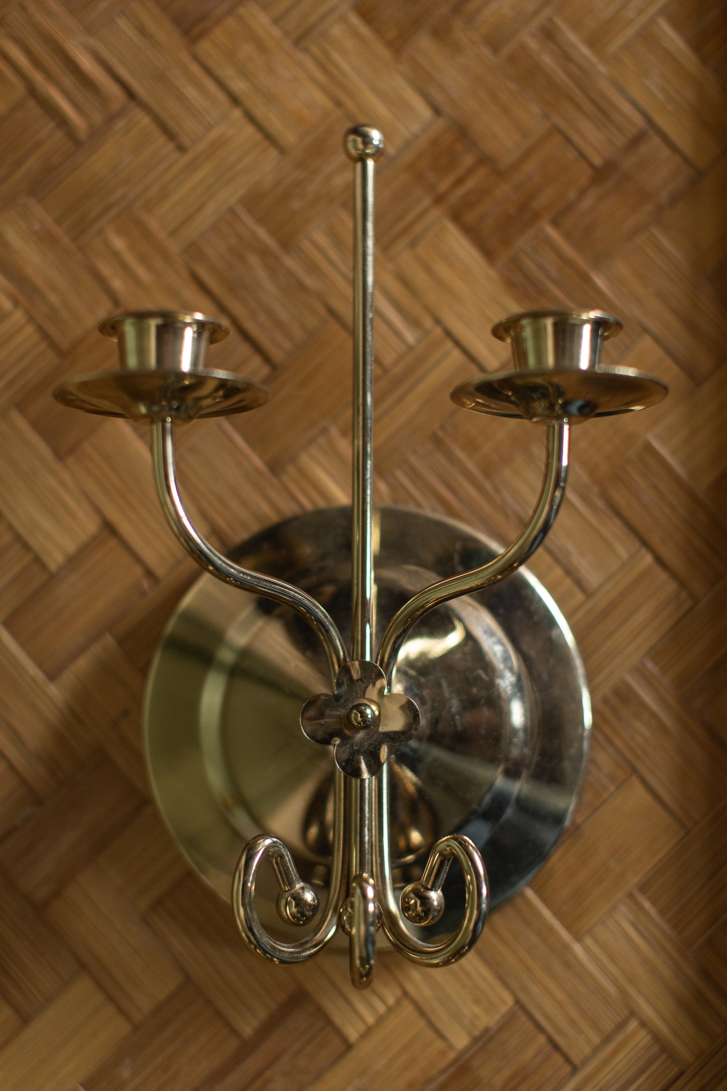 Vintage Brass Wall Sconces