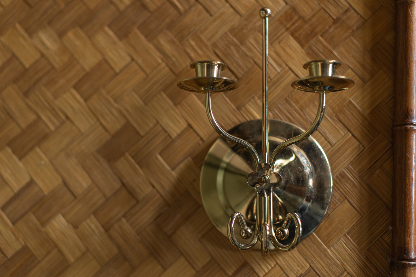 Vintage Brass Wall Sconces
