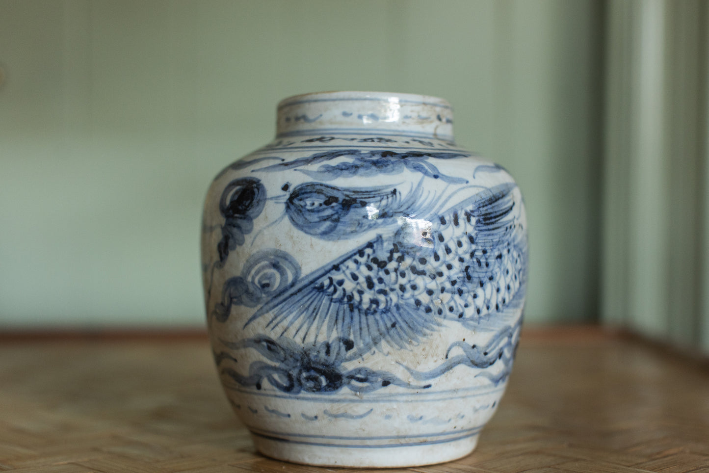 Phoenix Vase/Jar, Small