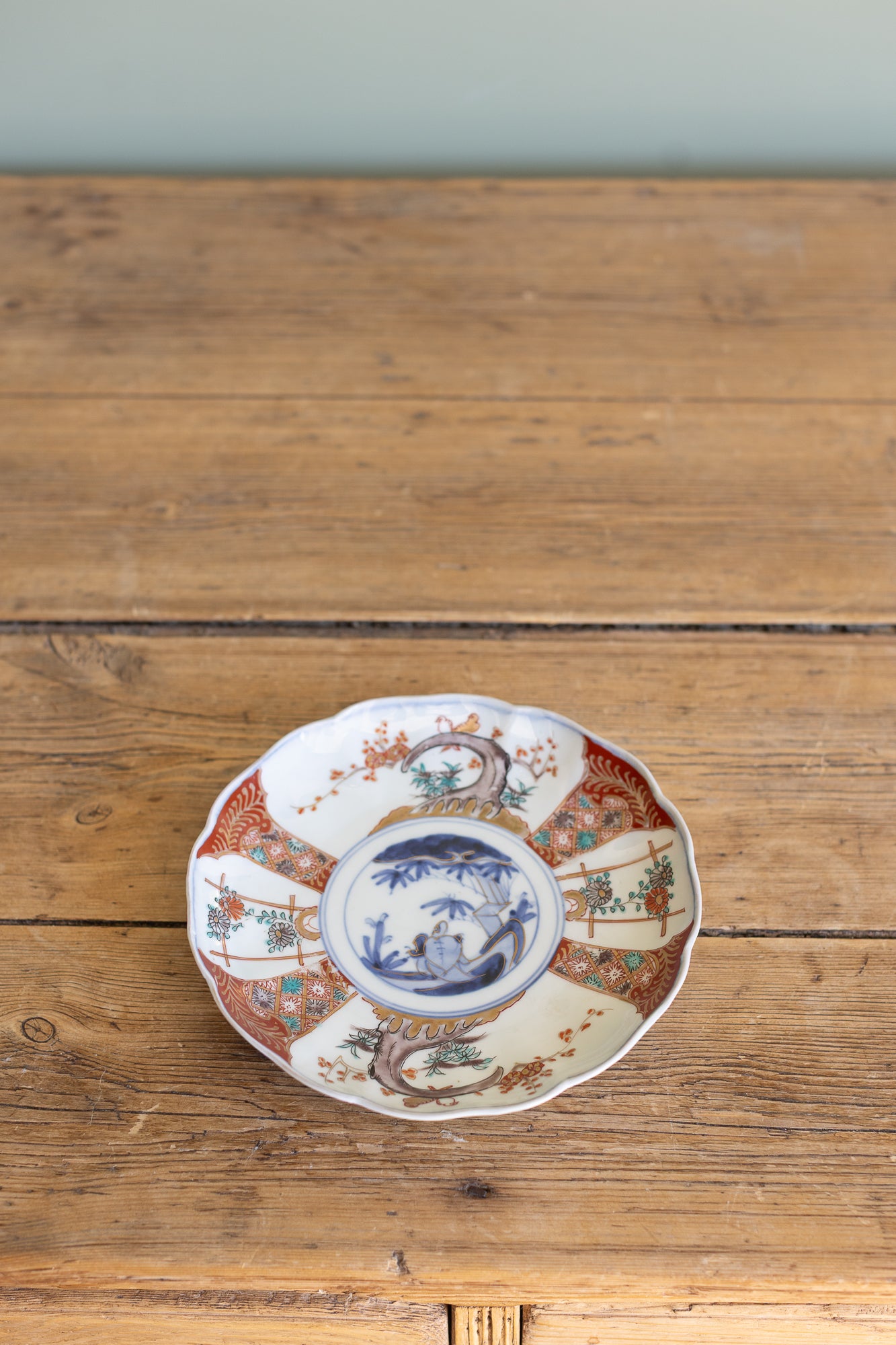 Vintage Japanese Imari Porcelain Plate