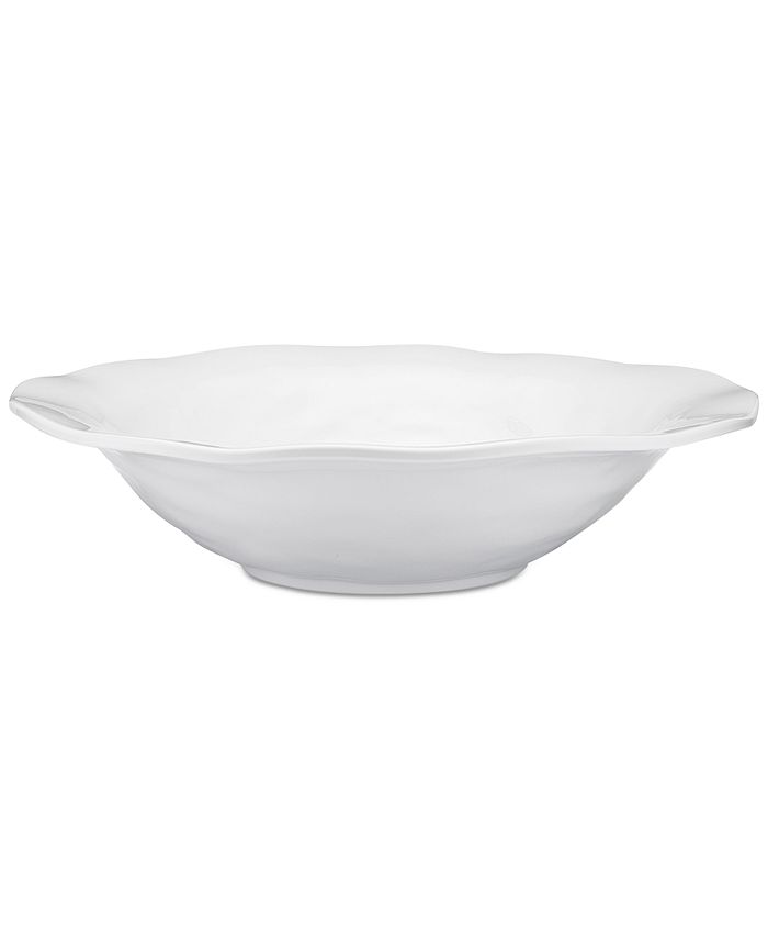 Ruffle Round Serveware - Melamine - OAKSTREET SHOPPE