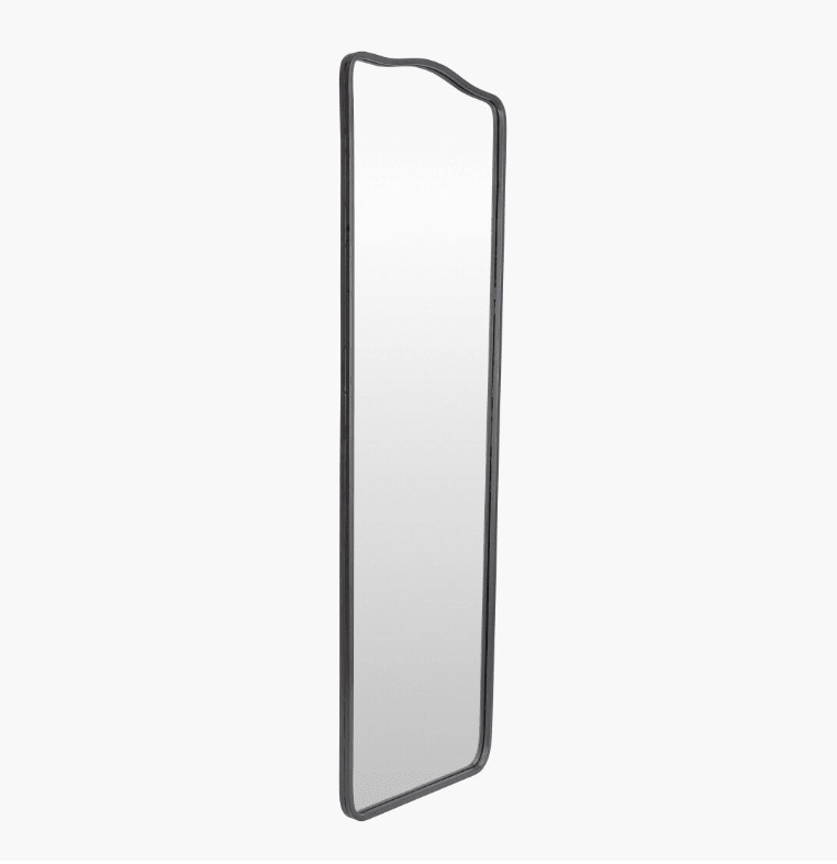 Shield Top Floor Mirror - OAKSTREET SHOPPE