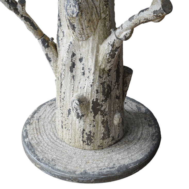 Faux Bois Cafe Table - OAKSTREET SHOPPE
