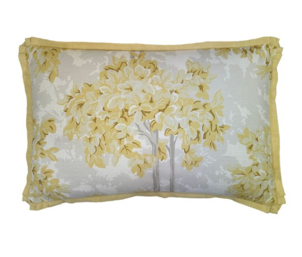 Topiary Pillow, Saffron 16"x24"