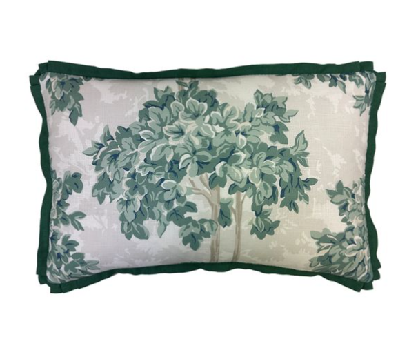 Topiary Pillow, Matcha 16"x24"