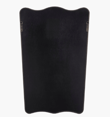 Brown Shield Mirror - OAKSTREET SHOPPE