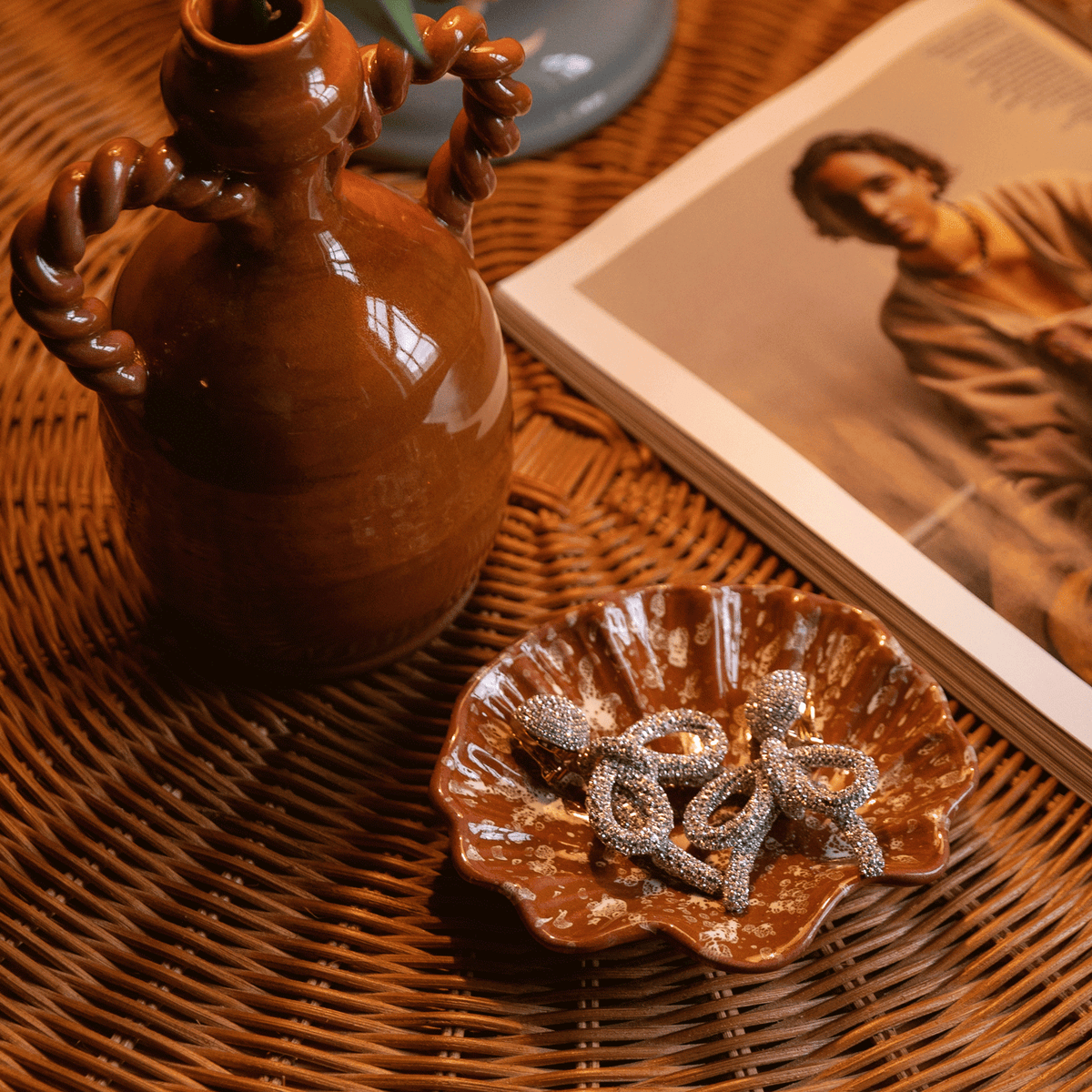 Splatter Coquillage Dish - OAKSTREET SHOPPE