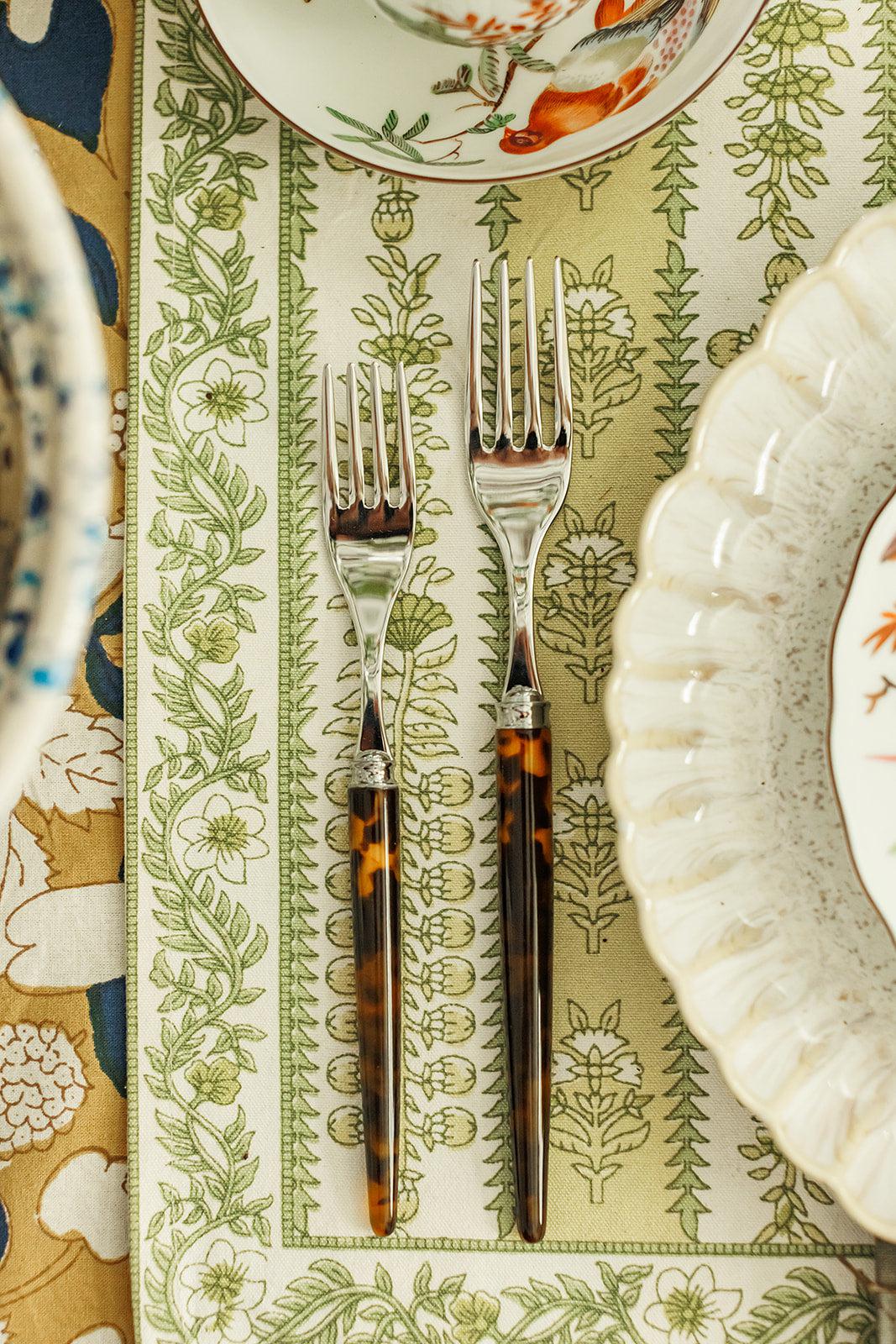 Tang Tortoise Flatware + Serving Pieces (Capdeco)