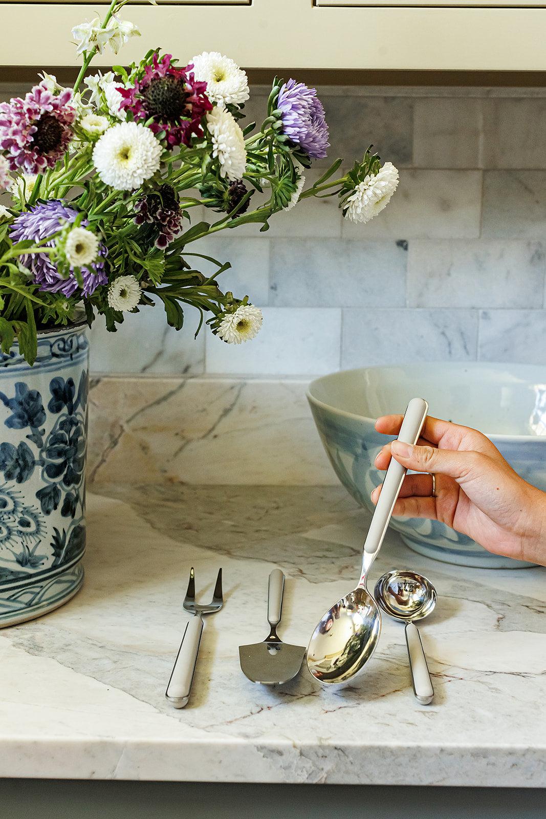 Fantasia Turtle Dove Flatware + Serveware (Mepra) - OAKSTREET SHOPPE