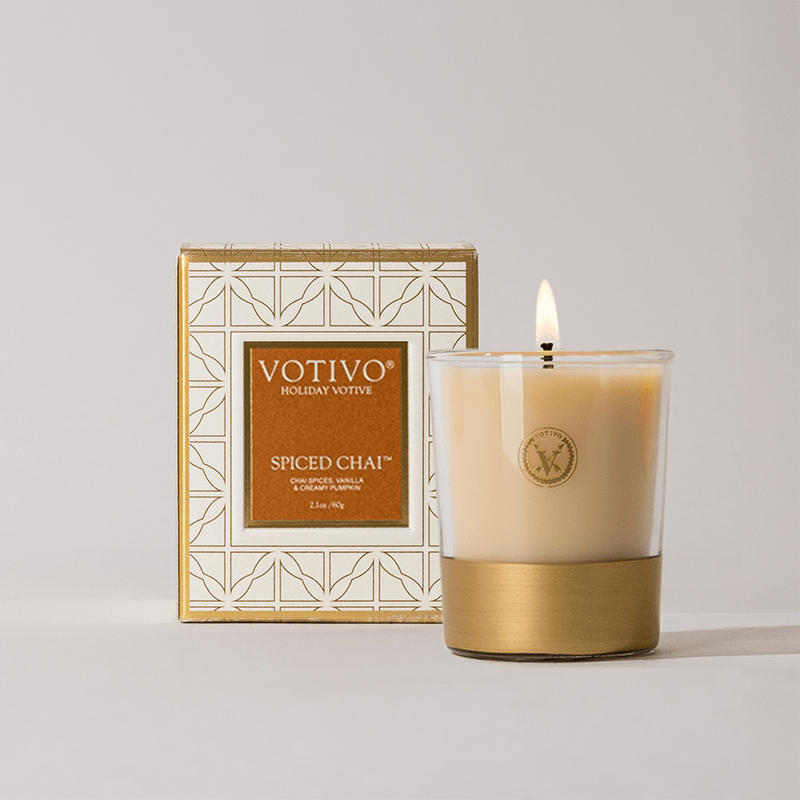 Spiced Chai Votive, Votivo - OAKSTREET SHOPPE
