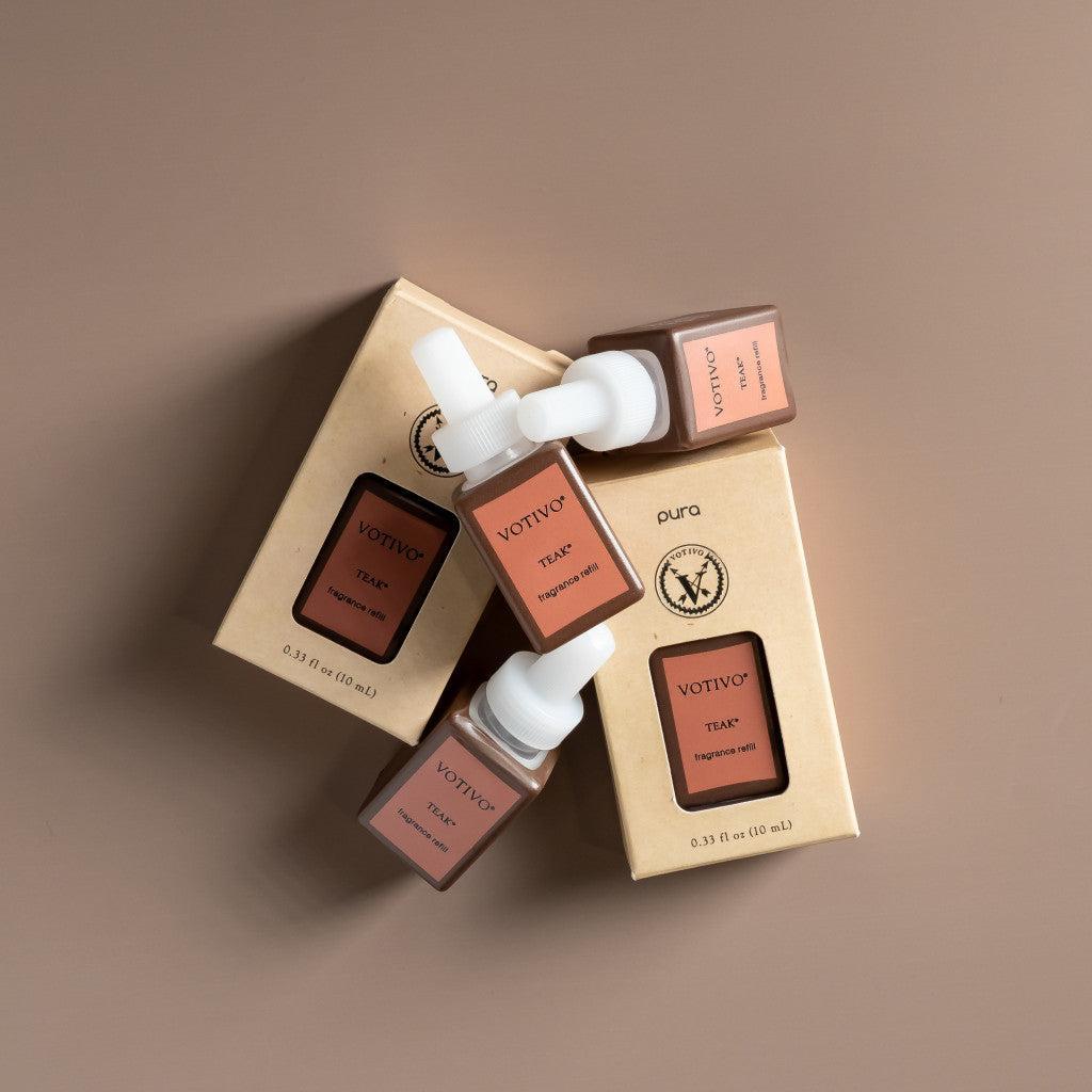 Votivo Pura Refill, Teak - OAKSTREET SHOPPE