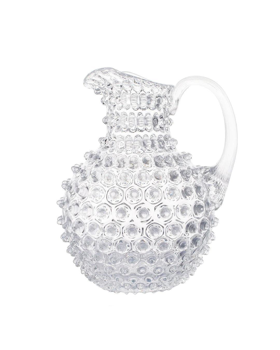 Round Hobnail Jug - OAKSTREET SHOPPE