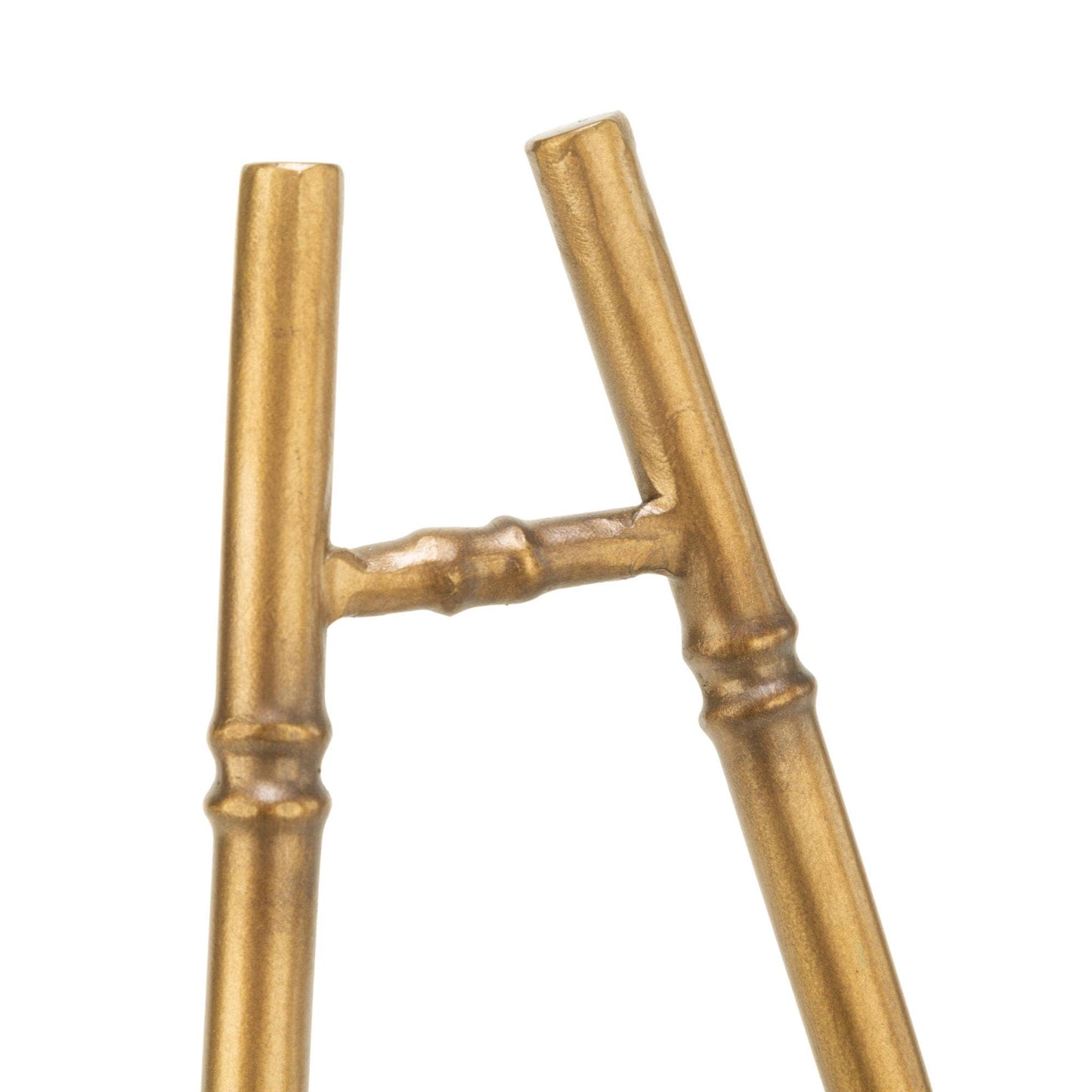 Tabletop 13" Metal Bamboo Style Easel
