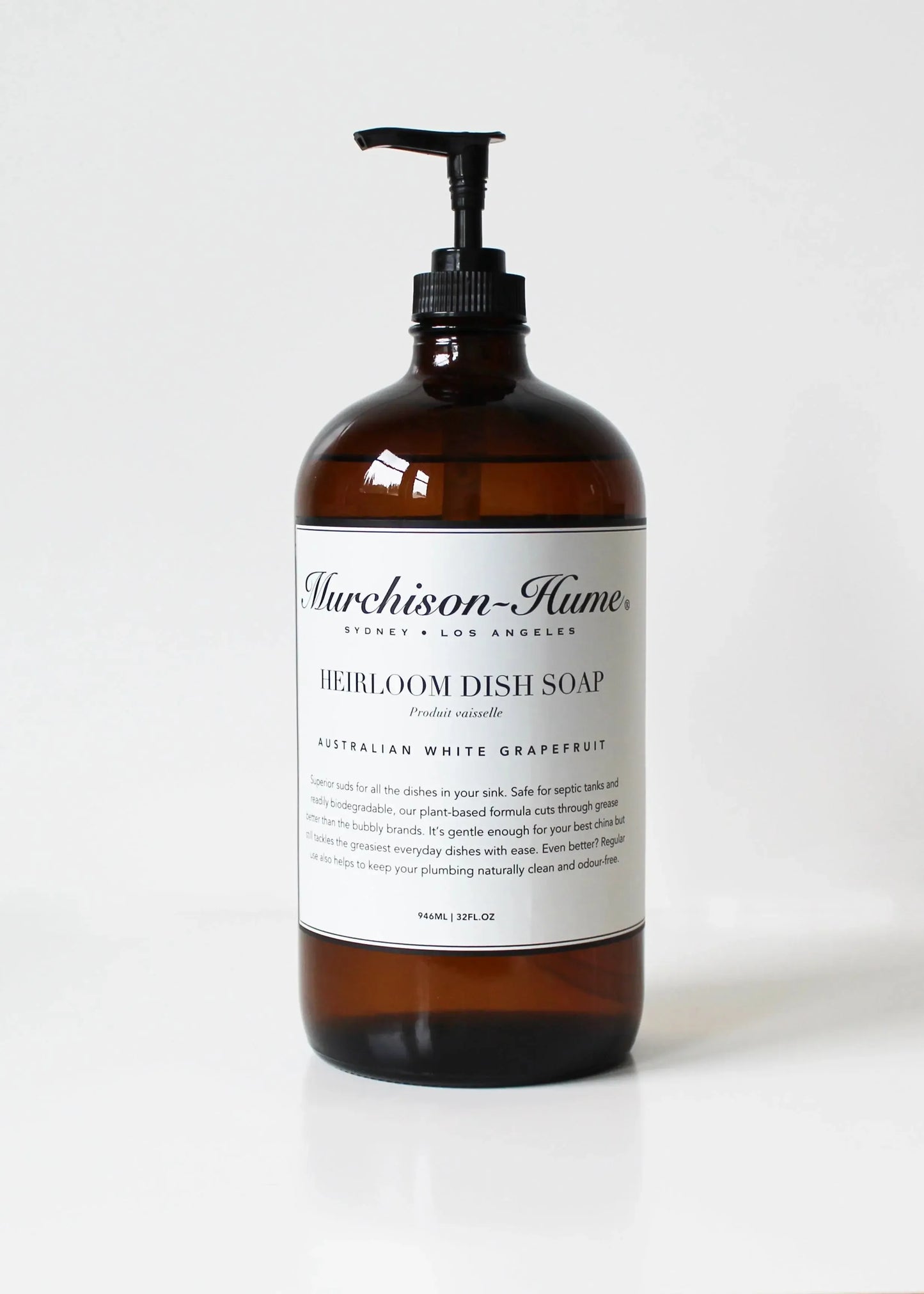 dish soap amber glass grapefruit scent murchison hume