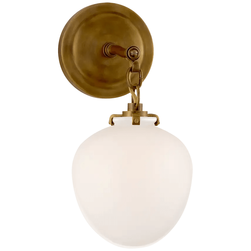Katie Small Acorn Sconce - OAKSTREET SHOPPE