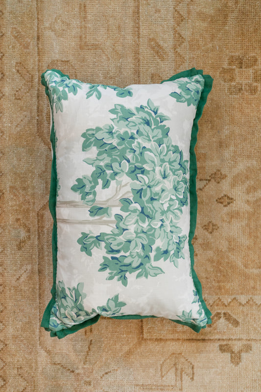 Topiary Pillow, Matcha 16"x24"