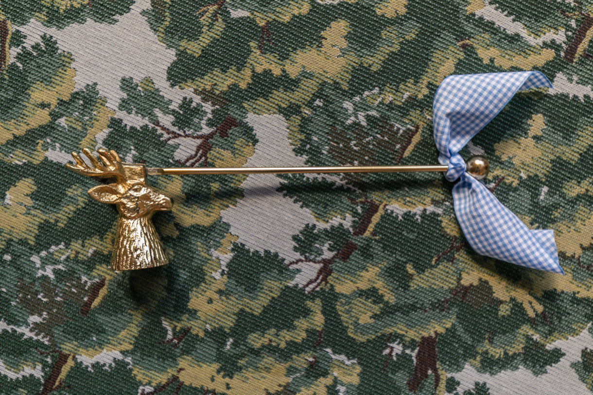Gold Reindeer Snuffer