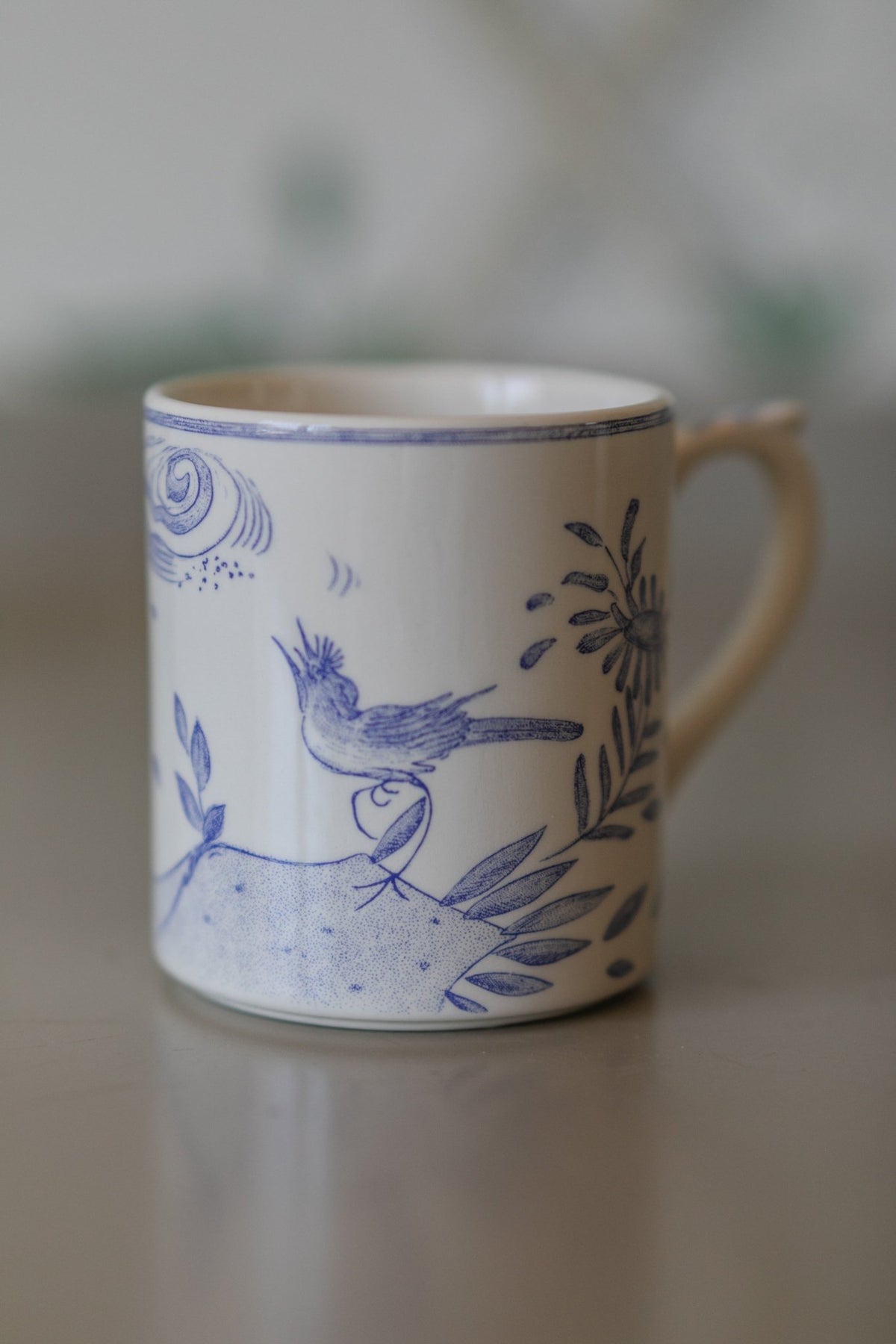 Oiseau Bleu Dinnerware - OAKSTREET SHOPPE