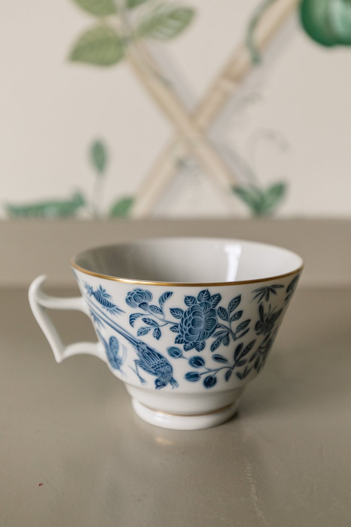 Sacred Bird & Butterfly Dinnerware Collection Blue - OAKSTREET SHOPPE