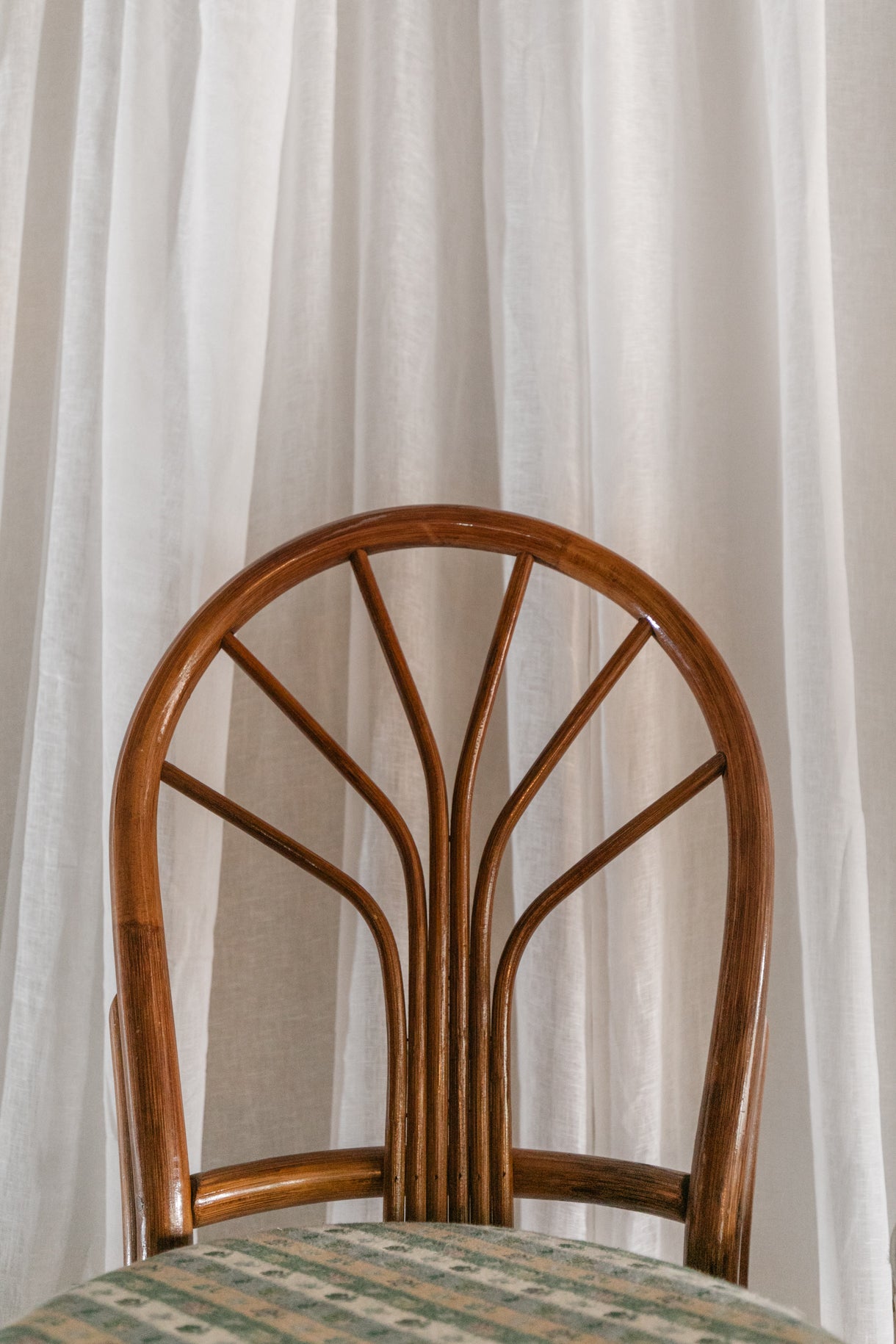 Striped Chair Pair, Vintage Frame (LOCAL PICKUP ONLY)