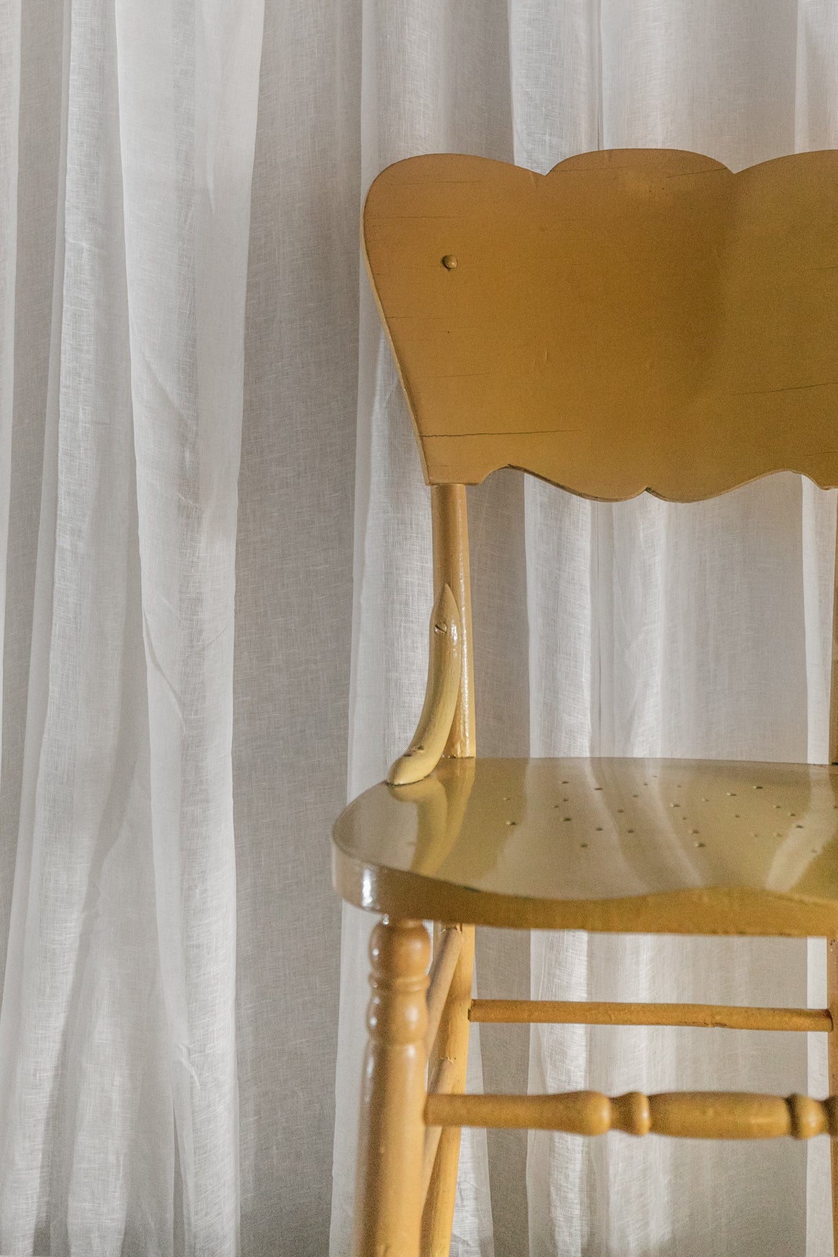 Vintage Yellow Chair (LOCAL PICKUP ONLY)
