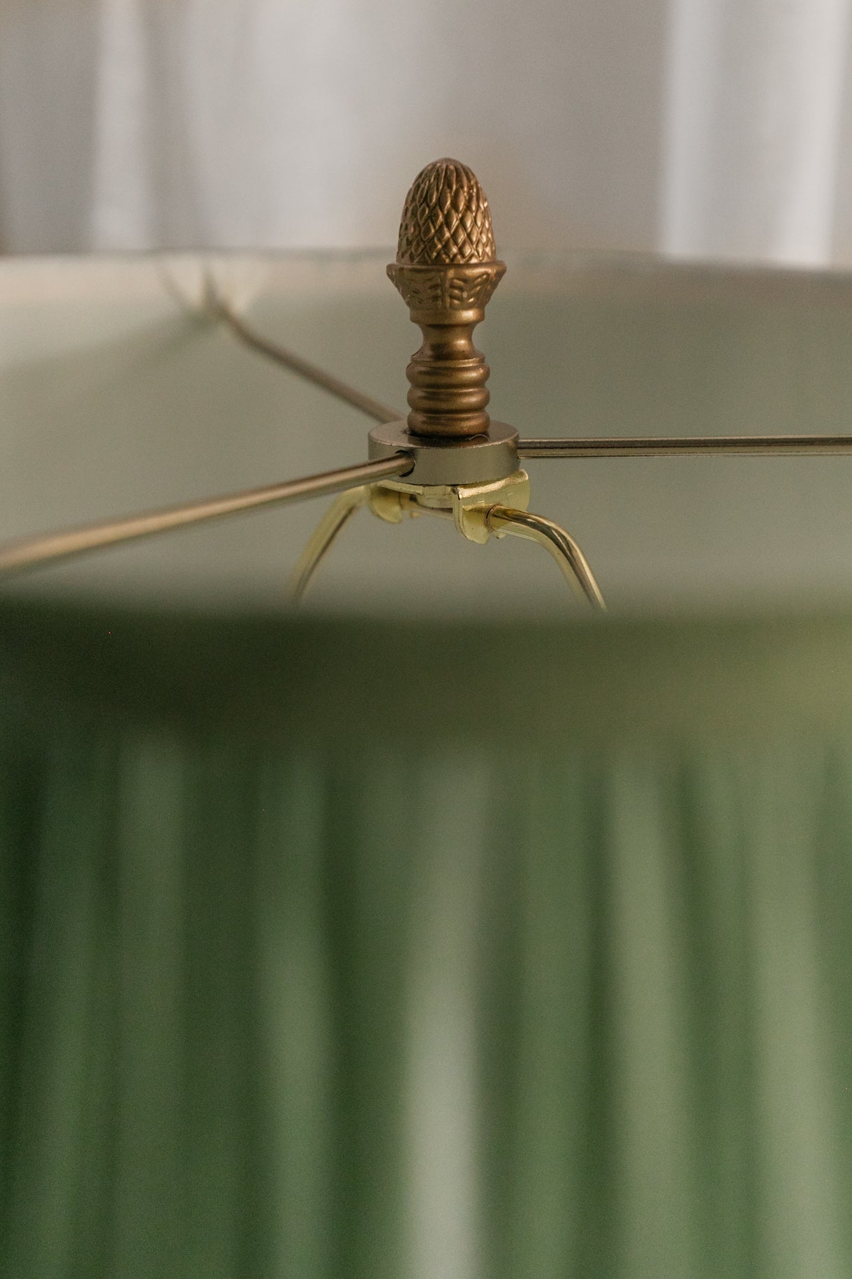 Heavy Midcentury Greek Lamps, Pair