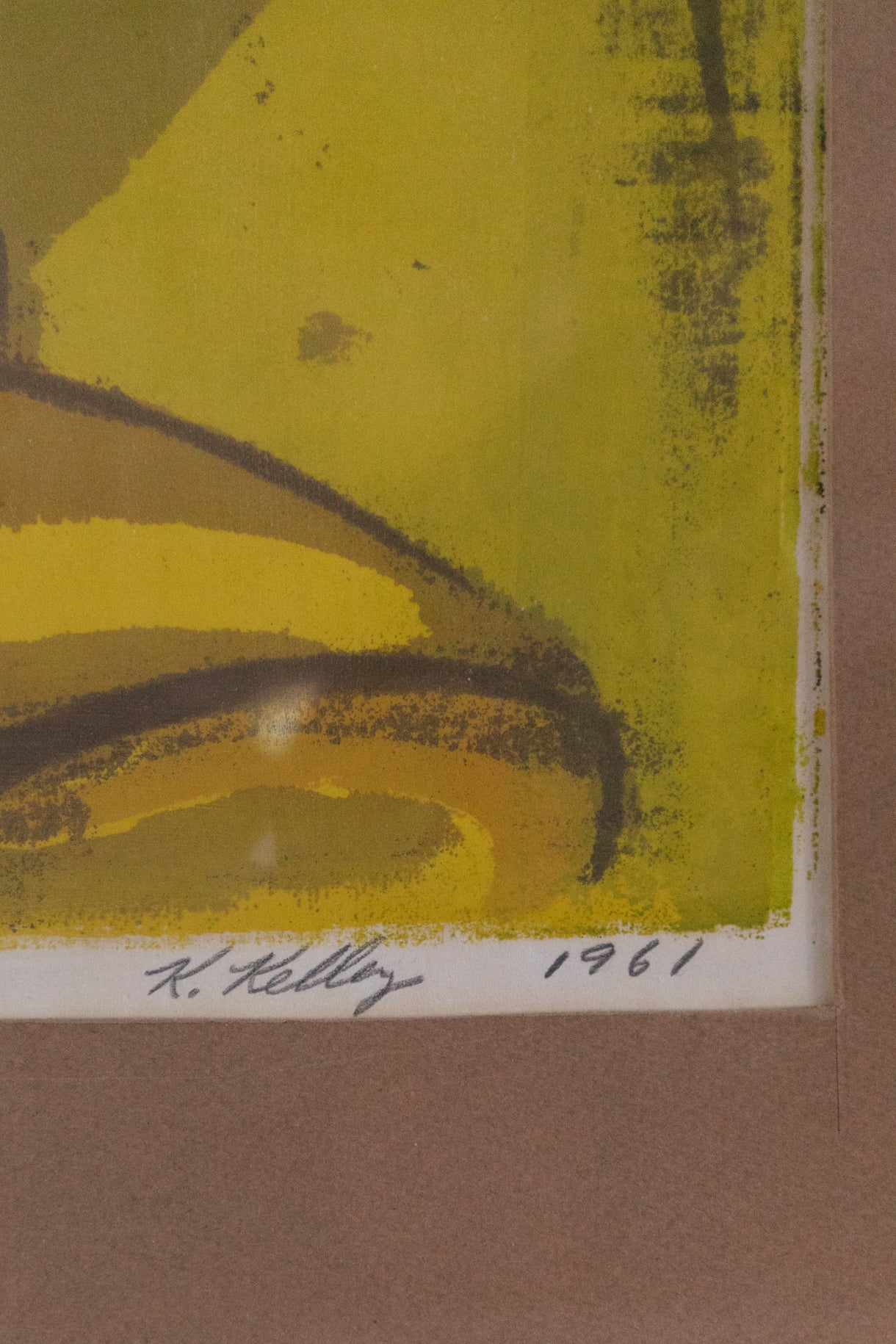 "Girl" Signed Print, Framed