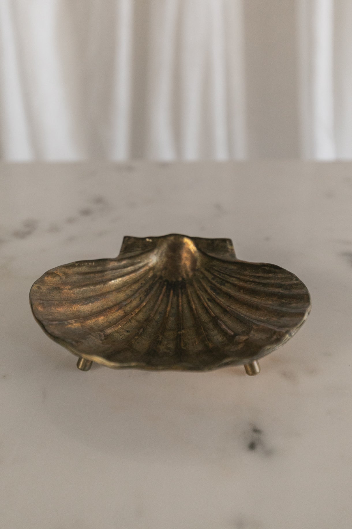 Brass Shell Dish