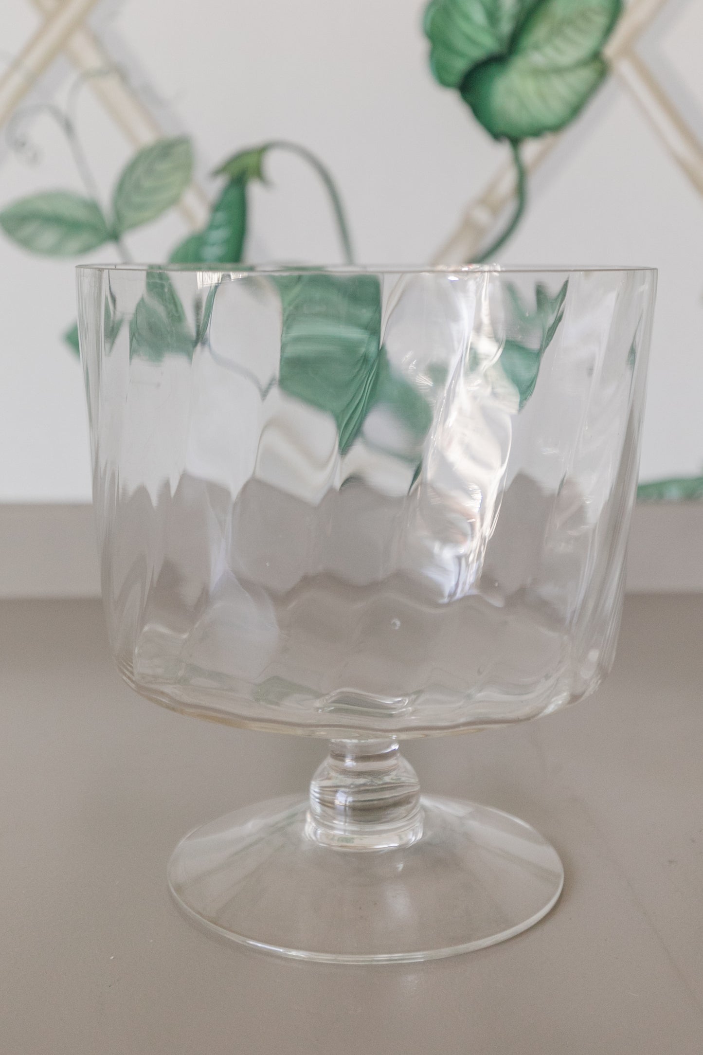 Glass Footed Bowl