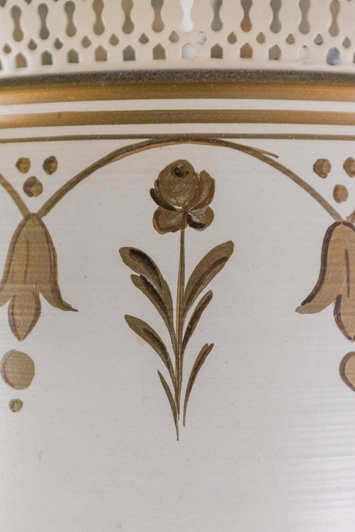 French Bouillotte Tole Lamp - OAKSTREET SHOPPE