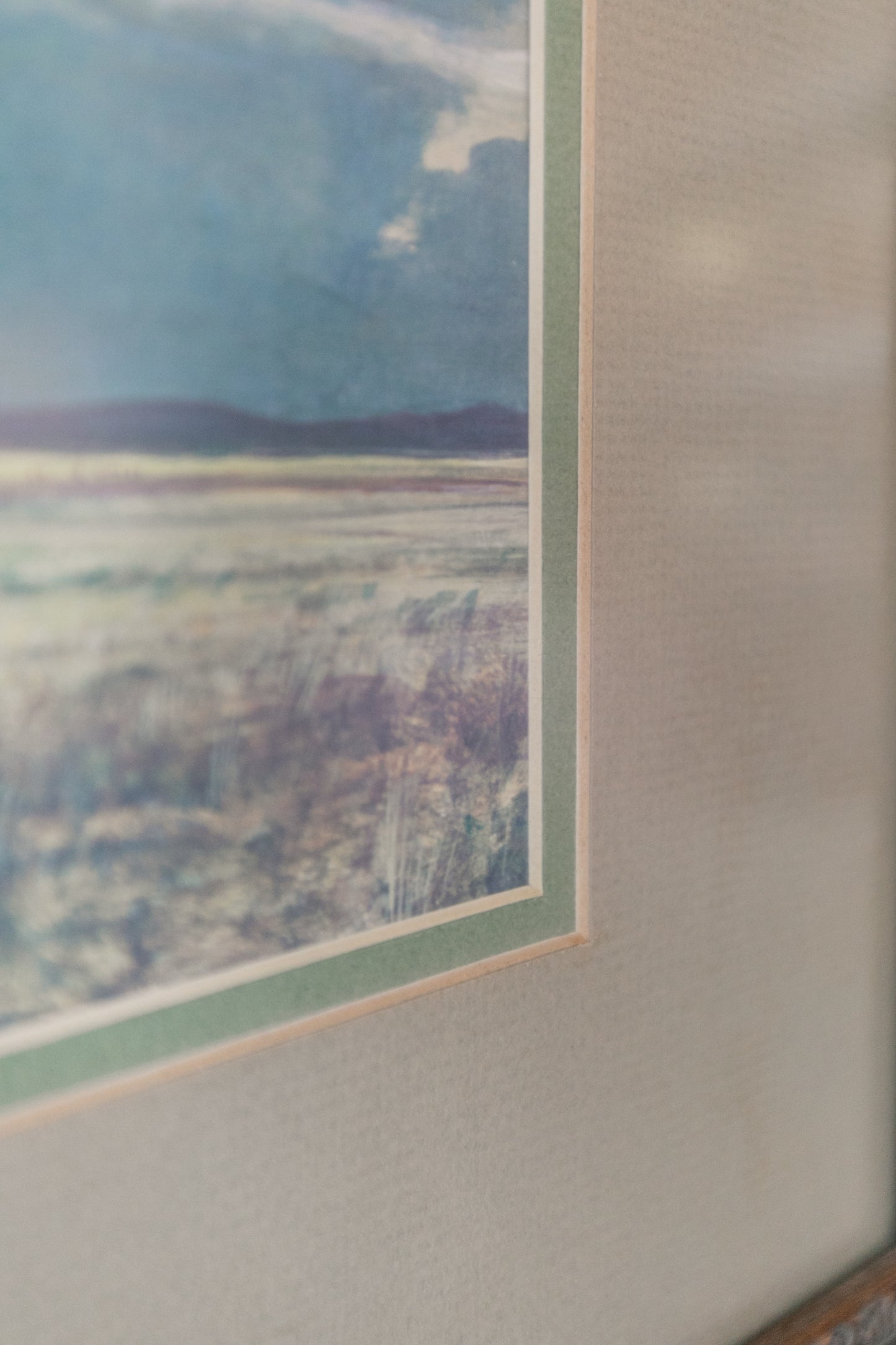 Texas Clouds Framed Print