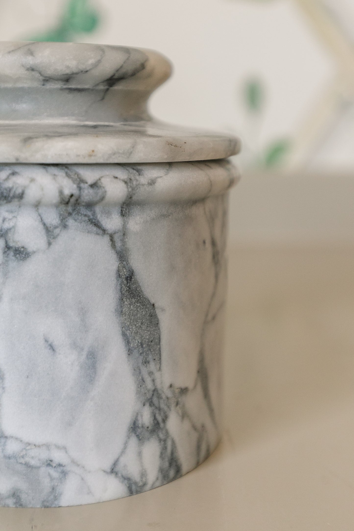 Marble Butter Pot