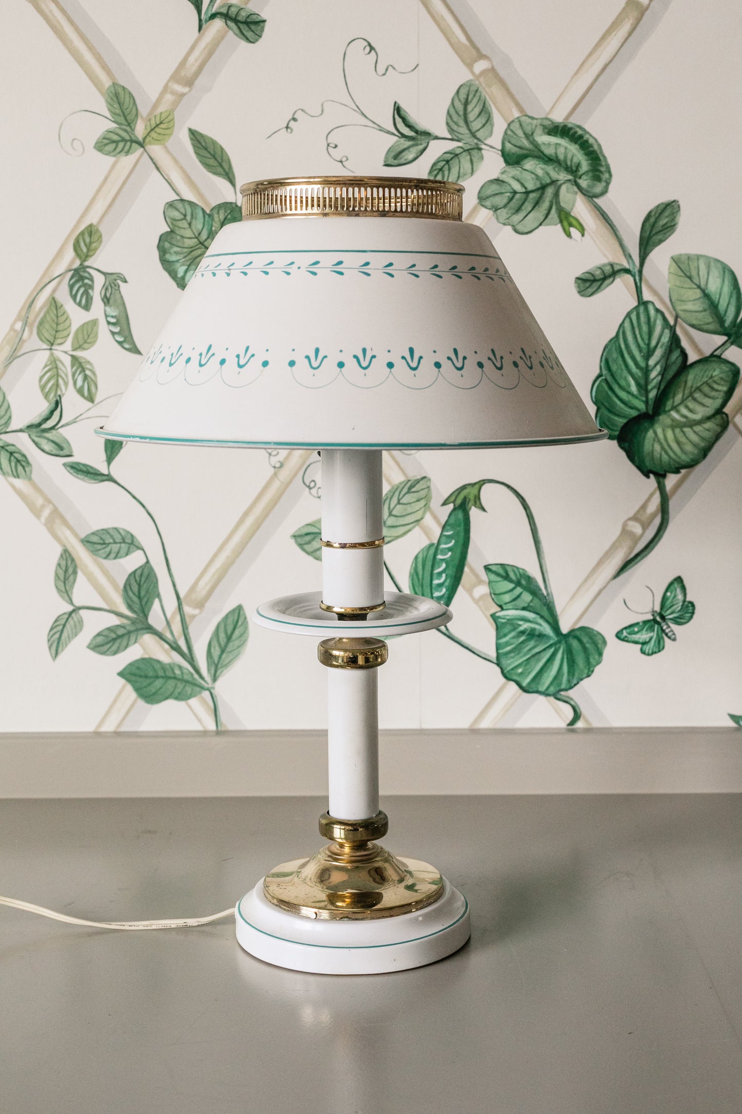 Metal Mid-Century Folk Lamps