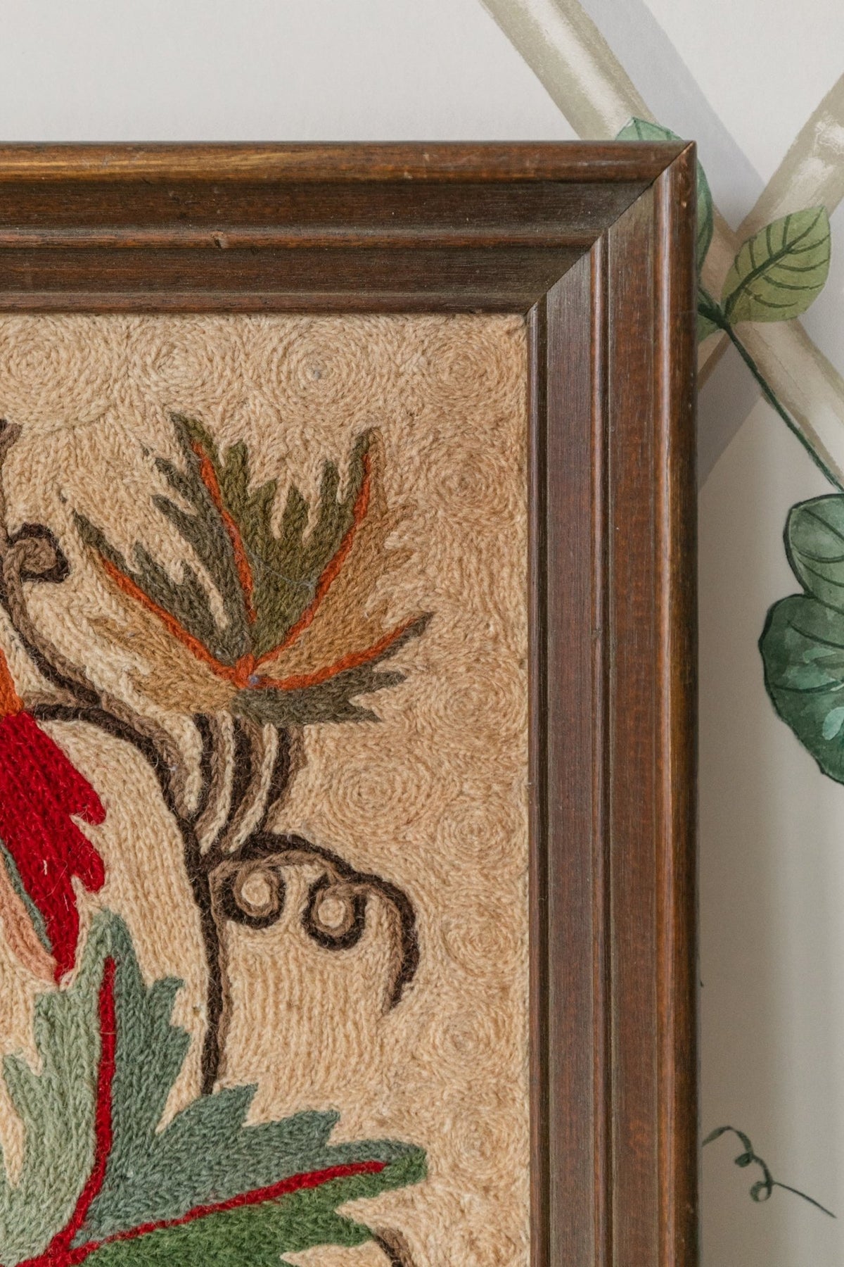Floral Crochet Framed Art - OAKSTREET SHOPPE