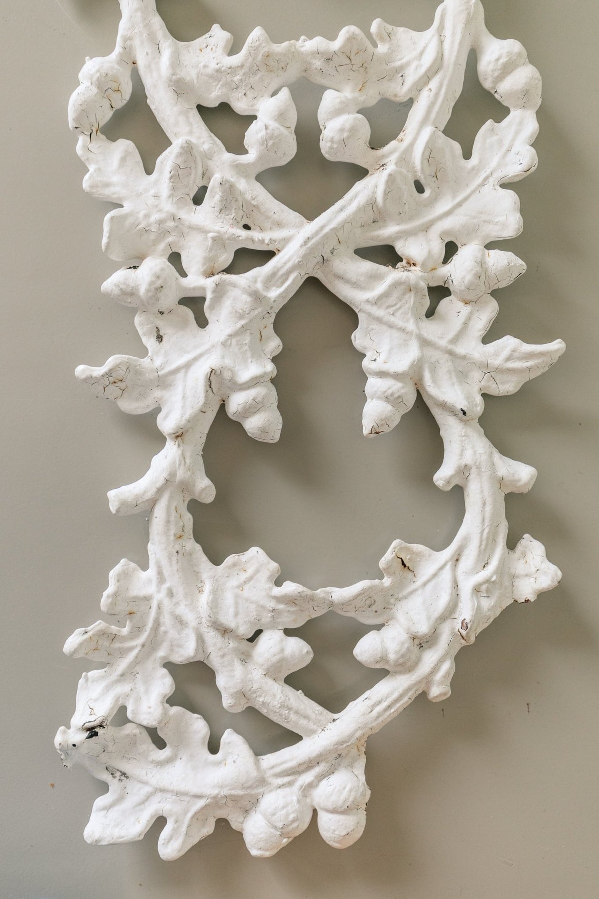 Oak Leaf Cast Iron Wall Ornament - OAKSTREET SHOPPE