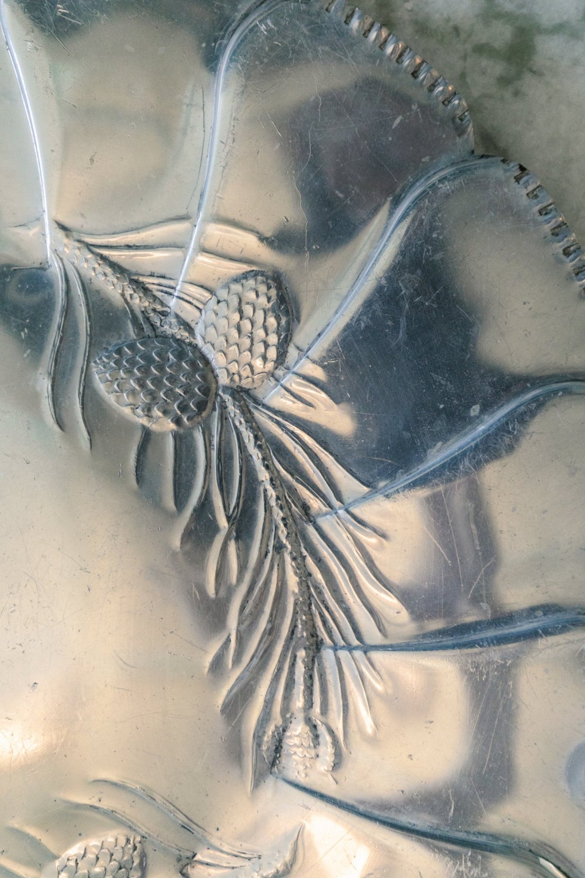 Aluminum Tray with Handles - OAKSTREET SHOPPE